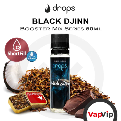 Black Djinn e-liquid 50ml (BOOSTER) - Drops