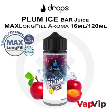 PLUM ICE BAR Juice Drops