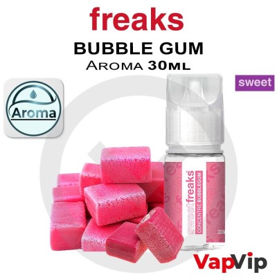 Aroma BUBBLE GUM (Chicle de fresa) Concentrado - Freaks Sweet