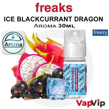 Aroma ICE BLACKCURRANT DRAGON (Dragon fruit and redcurrant slush) Concentrate - Freaks Freezy