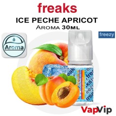 Aroma ICE PECHE APRICOT (Peach and apricot slush) Concentrate - Freaks Freezy