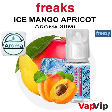 Aroma ICE MANGO APRICOT (Mango and apricot slush) Concentrate - Freaks Freezy