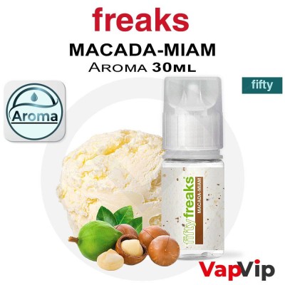 Aroma MACADA-MIAM (Vanilla ice cream, nuts and caramel) Concentrate - Freaks Fifty