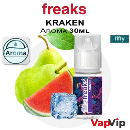 Aroma KRAKEN MONSTER (Watermelon and pear) Concentrate - Freaks Fifty
