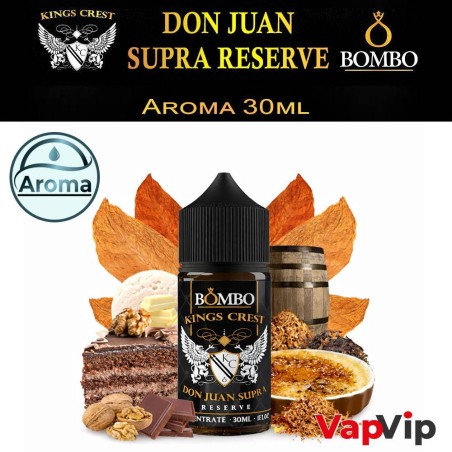 Aroma DON JUAN SUPRA RESERVE Concentrate Kings Crest & Bombo
