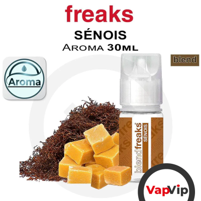 Aroma SÉNOIS  (tabaco negro con caramelo salado)  Concentrado - Freaks Blend