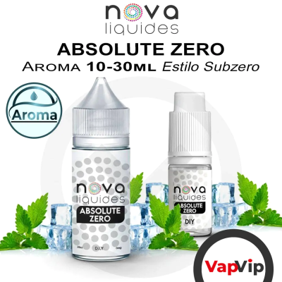 Absolute Zero Flavor 10ml - NOVA