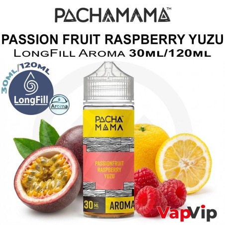 PASSION FRUIT RASPBERRY YUZU LongFill Aroma Pachamama