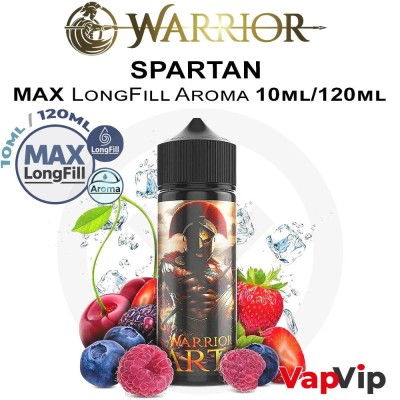 SPARTAN MAXLongFill Aroma 10/120ml - Warrior