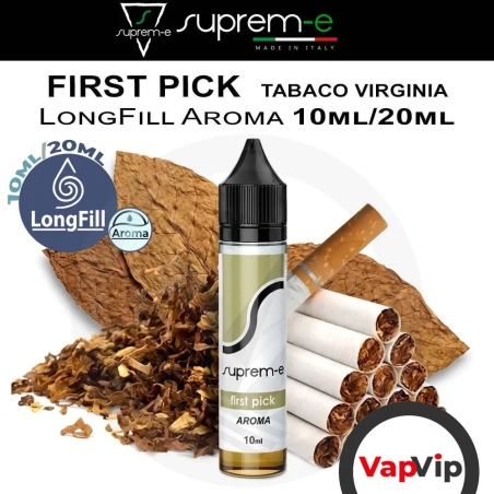 FIRST PICK Virginia Tobacco Longfill 10/20ml - Suprem-e