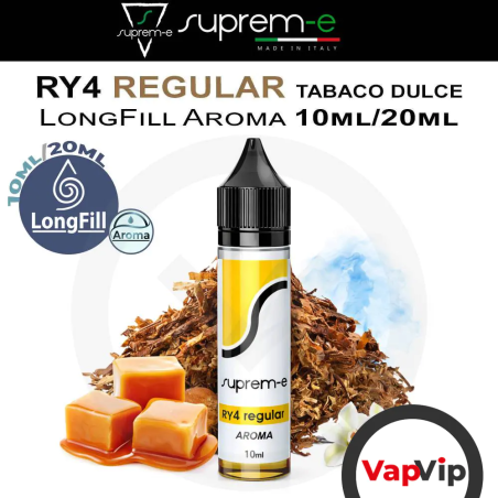 RY4 REGULAR Sweet intense tobacco Longfill 10/20ml - Suprem-e