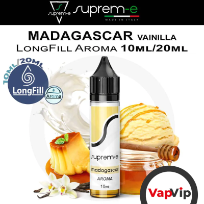 MADAGASCAR Vainilla Longfill 10/20ml - Suprem-e