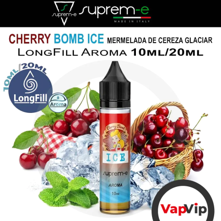 CHERRY ICE BOMB 20ml eliquid Mini Shot - Suprem-e