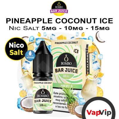 Pineapple Coconut Ice Bombo Bar Juice