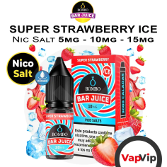 Super Strawberry Ice Bombo Bar Juice