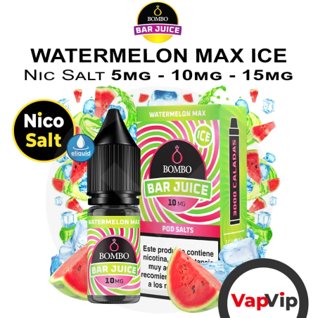 Watermelon Max Ice Bombo Bar Juice