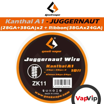 Kanthal A1 JUGGERNAUT - 3m Coil Wire Roll - GeekVape