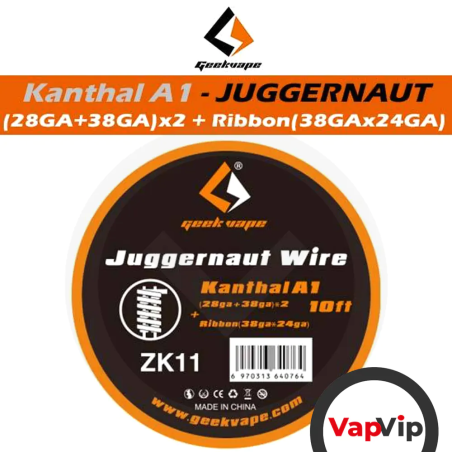 Kanthal A1 JUGGERNAUT - 3m Coil Wire Roll - GeekVape