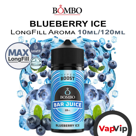 Blueberry Ice LongFill Aroma 10/120ml - Bombo Bar Juice Hyper Boost