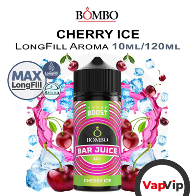 Cherry Ice LongFill Aroma 10/120ml - Bombo Bar Juice Hyper Boost