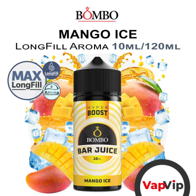Mango Ice LongFill Aroma 10/120ml - Bombo Bar Juice Hyper Boost