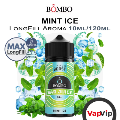 Mint Ice LongFill Aroma 10/120ml - Bombo Bar Juice Hyper Boost