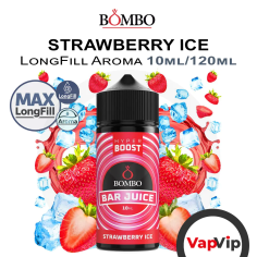 Strawberry Ice LongFill Aroma 10/120ml - Bombo Bar Juice Hyper Boost