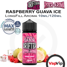 Raspberry Guava Ice LongFill Hyper Aroma 10/120ml - Drifter Bar