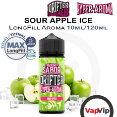 Sour Apple Ice LongFill Hyper Aroma 10/120ml - Drifter Bar