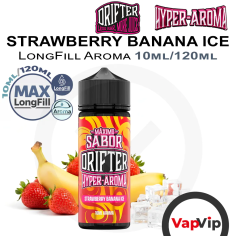 Strawberry Banana Ice LongFill Hyper Aroma 10/120ml - Drifter Bar