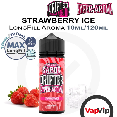 Strawberry Ice LongFill Hyper Aroma 10/120ml - Drifter Bar