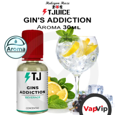 FLavor GIN'S ADDICTION 10/30ml - TJuice & Halcyon Haze