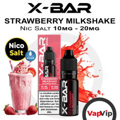 Salts Strawberry Milkshake - X-Bar