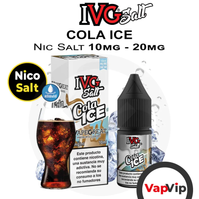 Cola Ice by IVG Nic Salt | Nicotine Salts