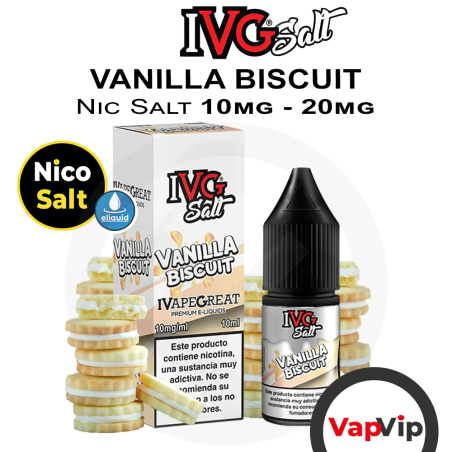 Vanilla Biscuit IVG Nic Salt