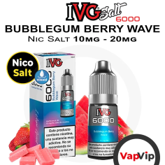 BUBBLEGUM BERRY WAVE IVG 6000 Nic Salt - IVG