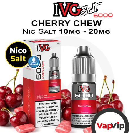 Cherry Chew IVG 6000 10ml | Cherry Bubblegum E-liquid