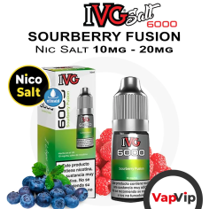 SOURBERRY FUSION IVG 6000 Nic Salt - IVG