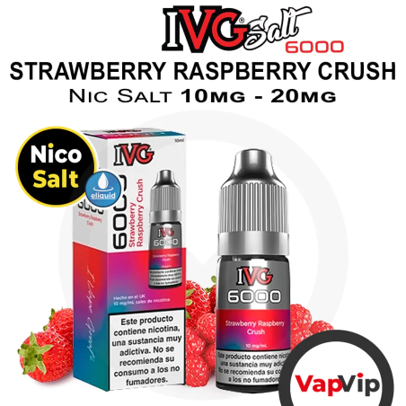 STRAWBERRY RASPBERRY CRUSH IVG 6000