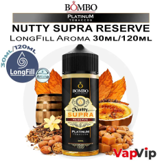 NUTTY SUPRA RESERVE Bombo Platinum LongFill Aroma Europe
