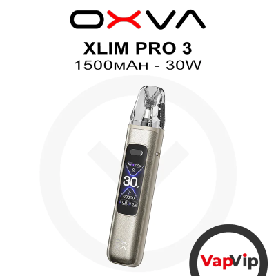 Oxva Xlim Pro 3 Titanium Silk