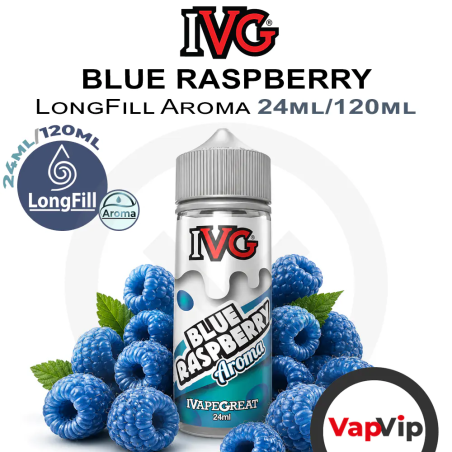 IVG Blue Raspberry LongFill Aroma