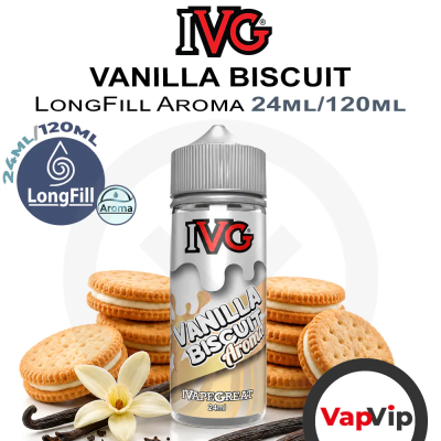 IVG Vanilla Biscuit LongFill Aroma