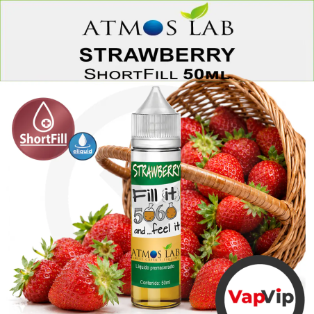 STRAWBERRY 50ml (ShortFill) Atmos Lab
