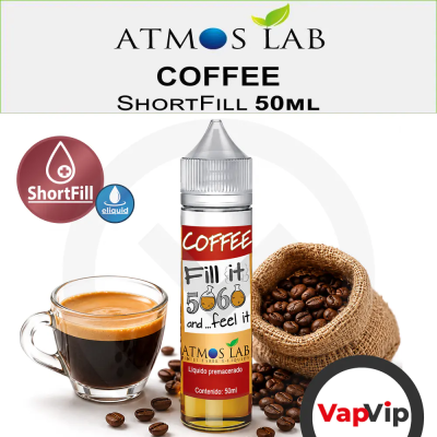 COFFEE 50ml (ShortFill) Atmos Lab