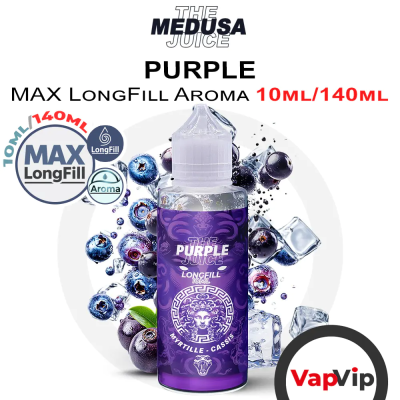 MDS Medusa Juice PURPLE blueberry and blackcurrant