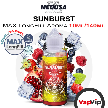 MDS Medusa Juice SUNBURST juicy red berries and pomegranate with ice