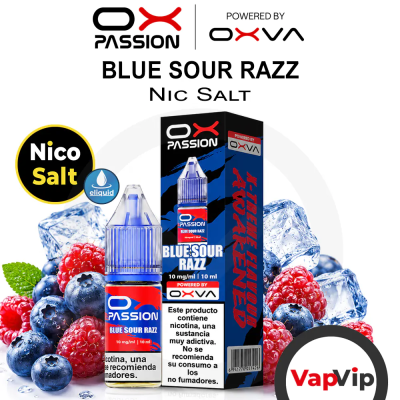 Ox Passion by Oxva Salts Blue Sour Razz