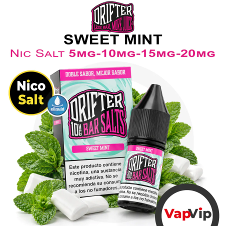 Sales de nicotina SWEET MINT Drifter Bar Salts
