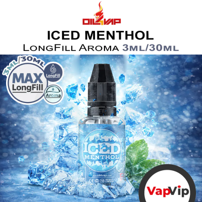 ICED MENTHOL Oil4Vap LongFill Aroma 3/30ml